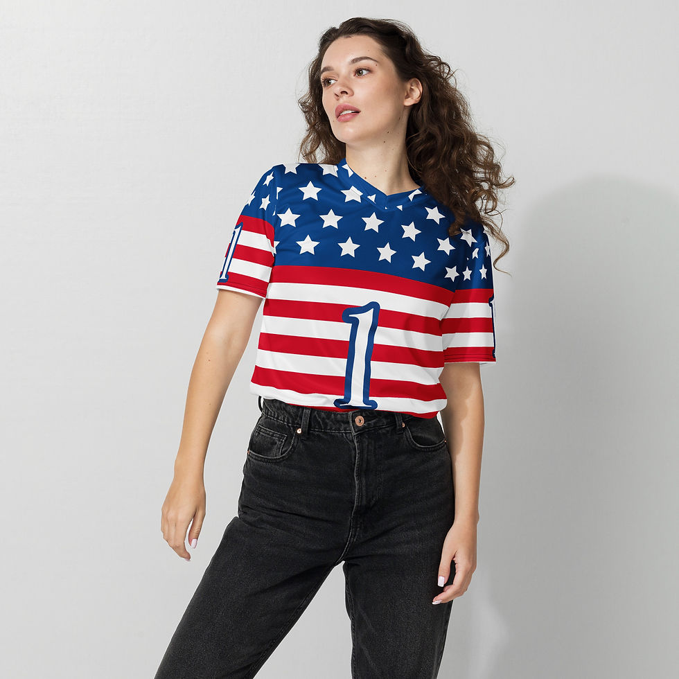 Thumbnail: Recycled unisex sports jersey