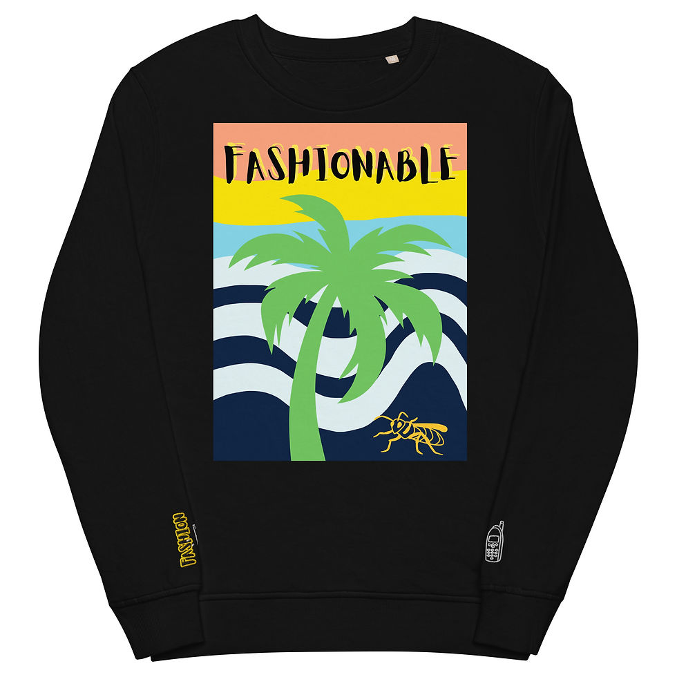 Thumbnail: Unisex organic sweatshirt