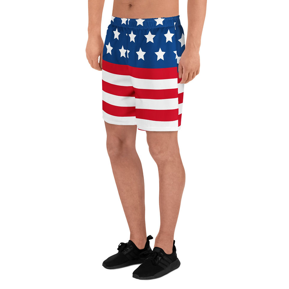 Miniatura: All-Over Print Unisex Athletic Long Shorts