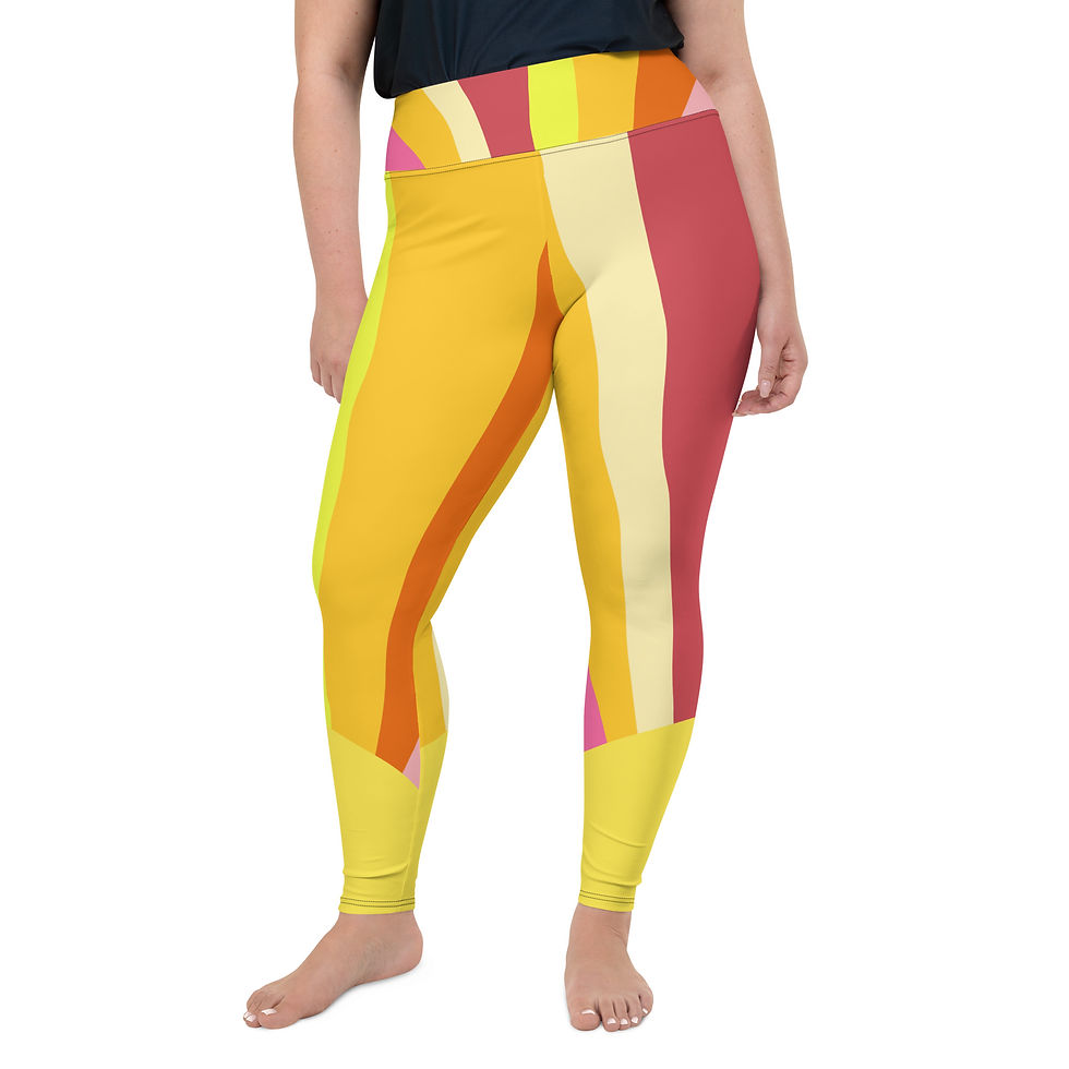 Thumbnail: All-Over Print Plus Size Leggings