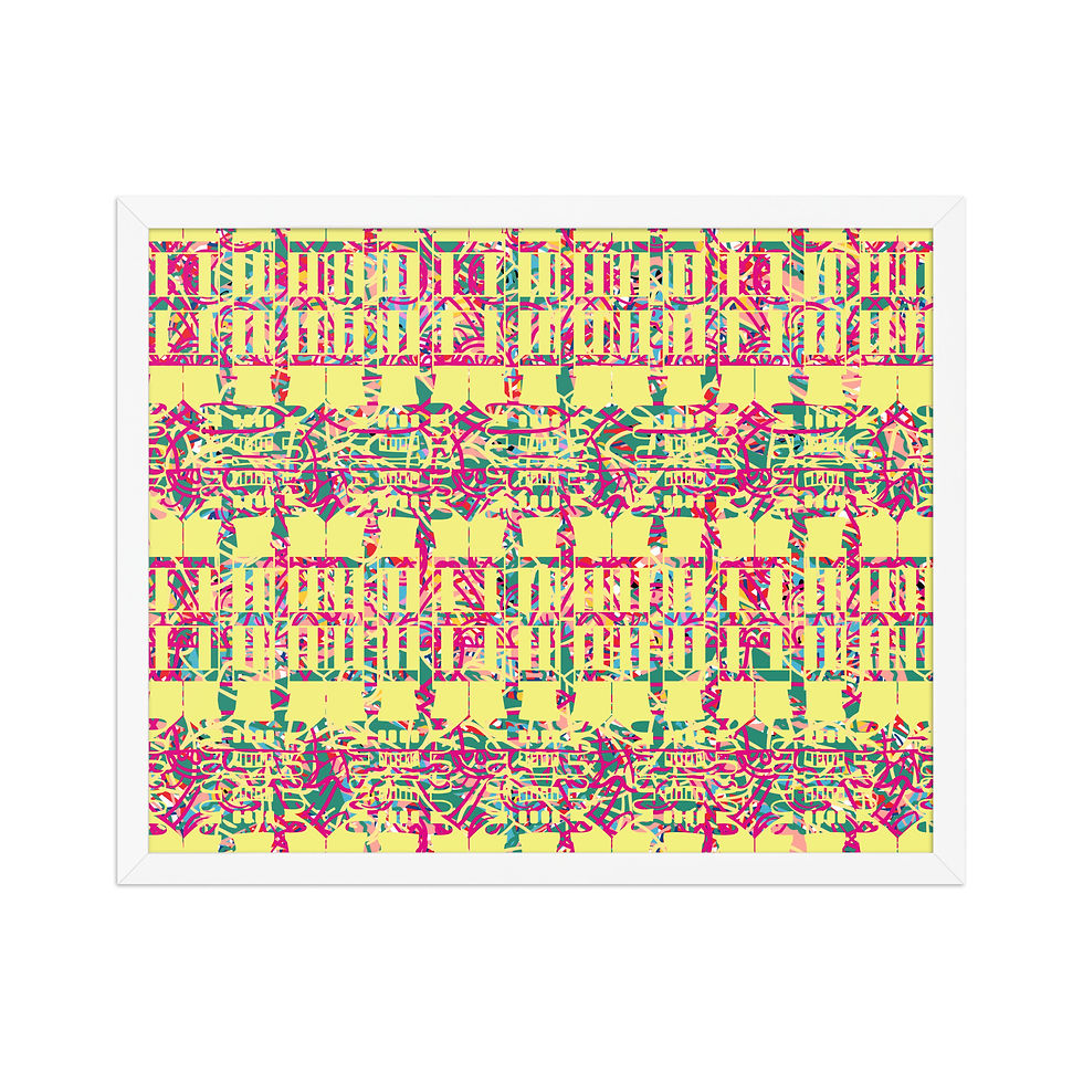 Miniatura: Framed poster