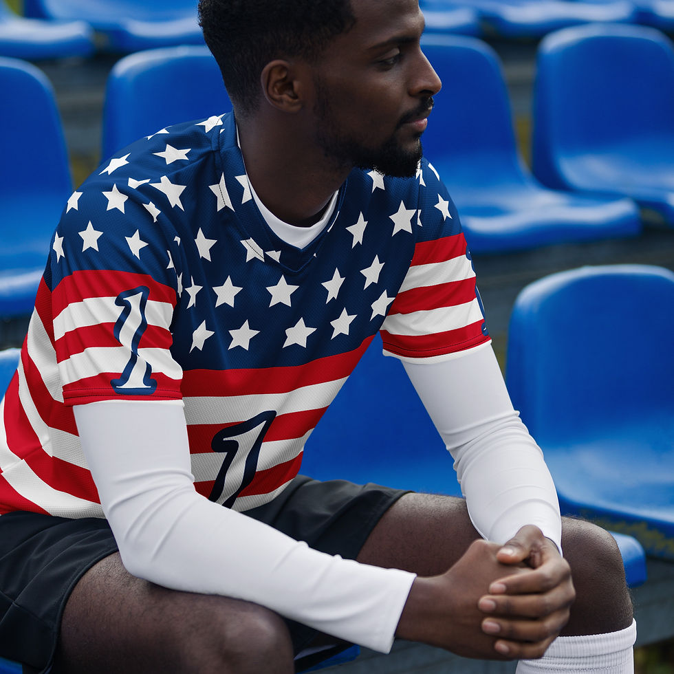 Thumbnail: Recycled unisex sports jersey
