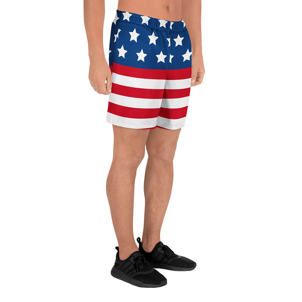 Miniatura: All-Over Print Unisex Athletic Long Shorts