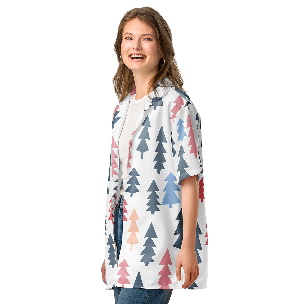 Thumbnail: Unisex button shirt