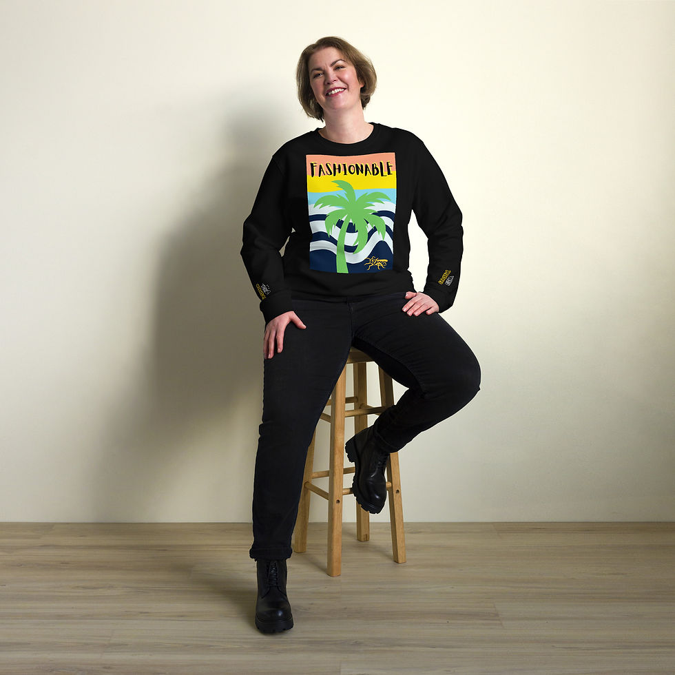 Pikkukuva: Unisex organic sweatshirt