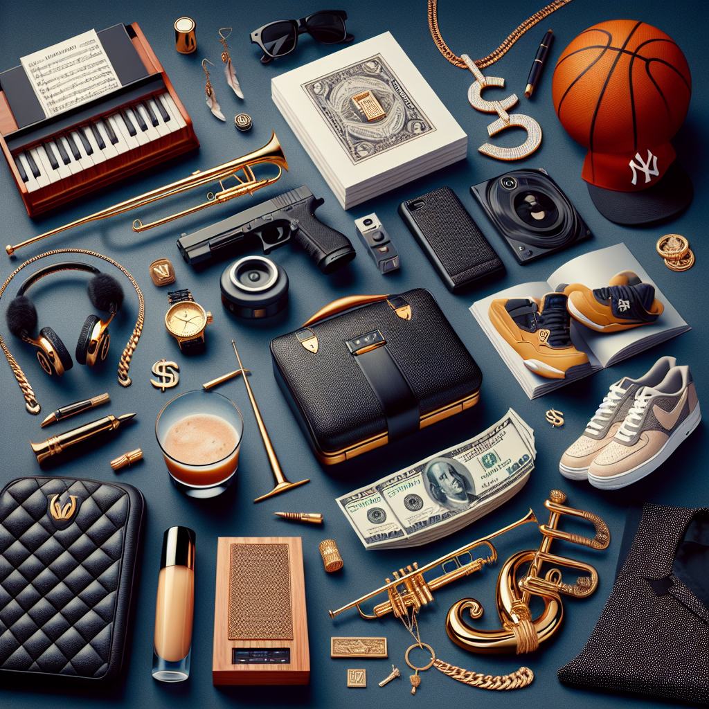 Celebrities with Products