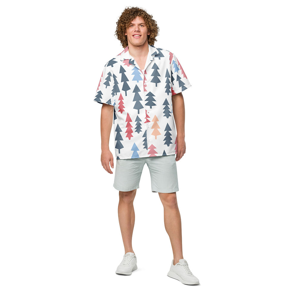 Thumbnail: Unisex button shirt