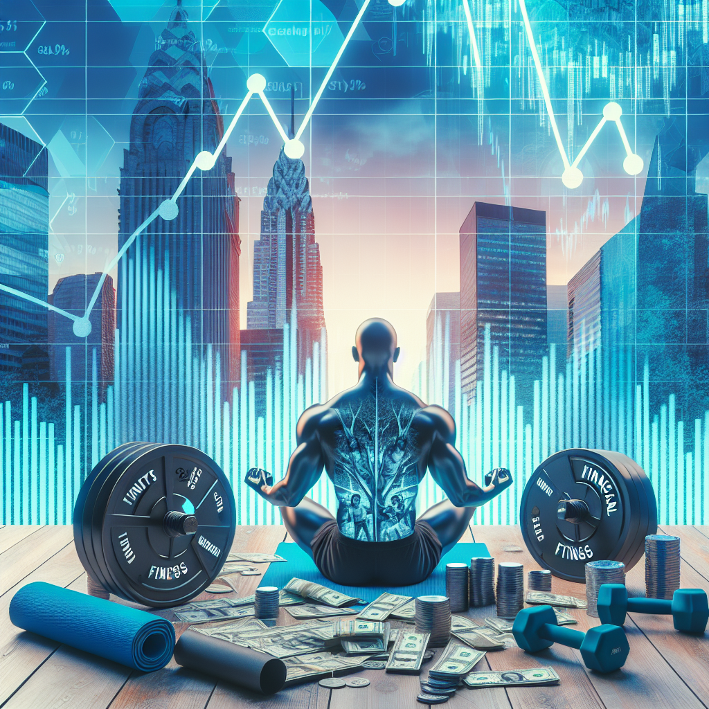 A road sign pointing towards financial fitness