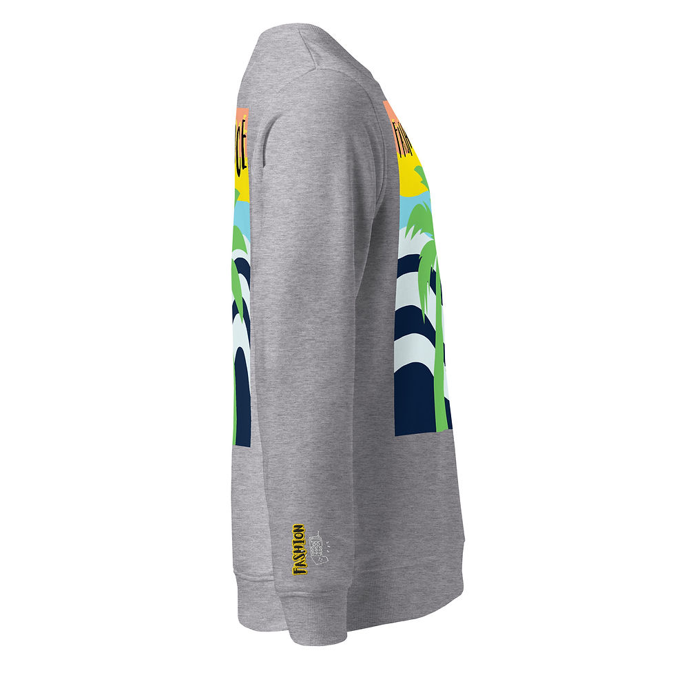 Miniatura: Unisex organic sweatshirt