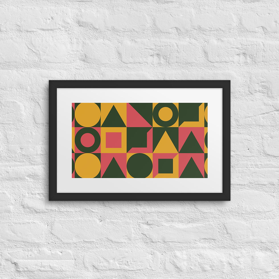 Thumbnail: Framed poster