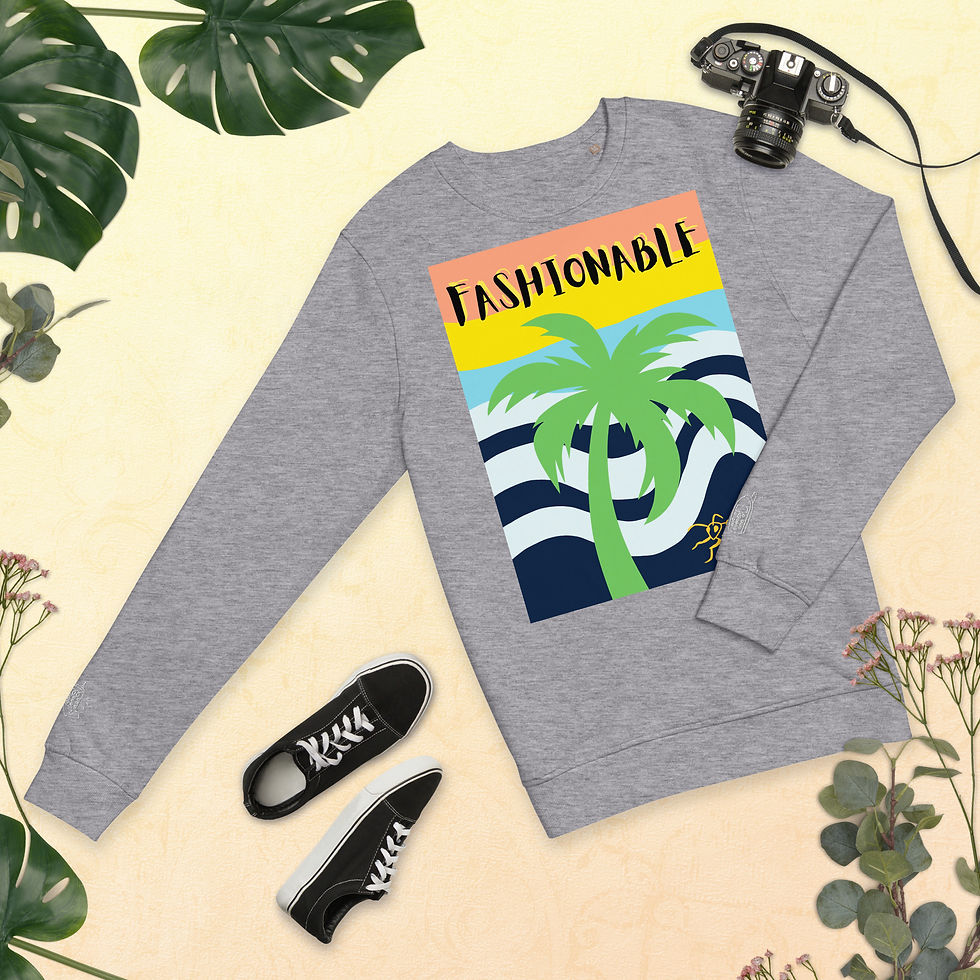 Miniatura: Unisex organic sweatshirt