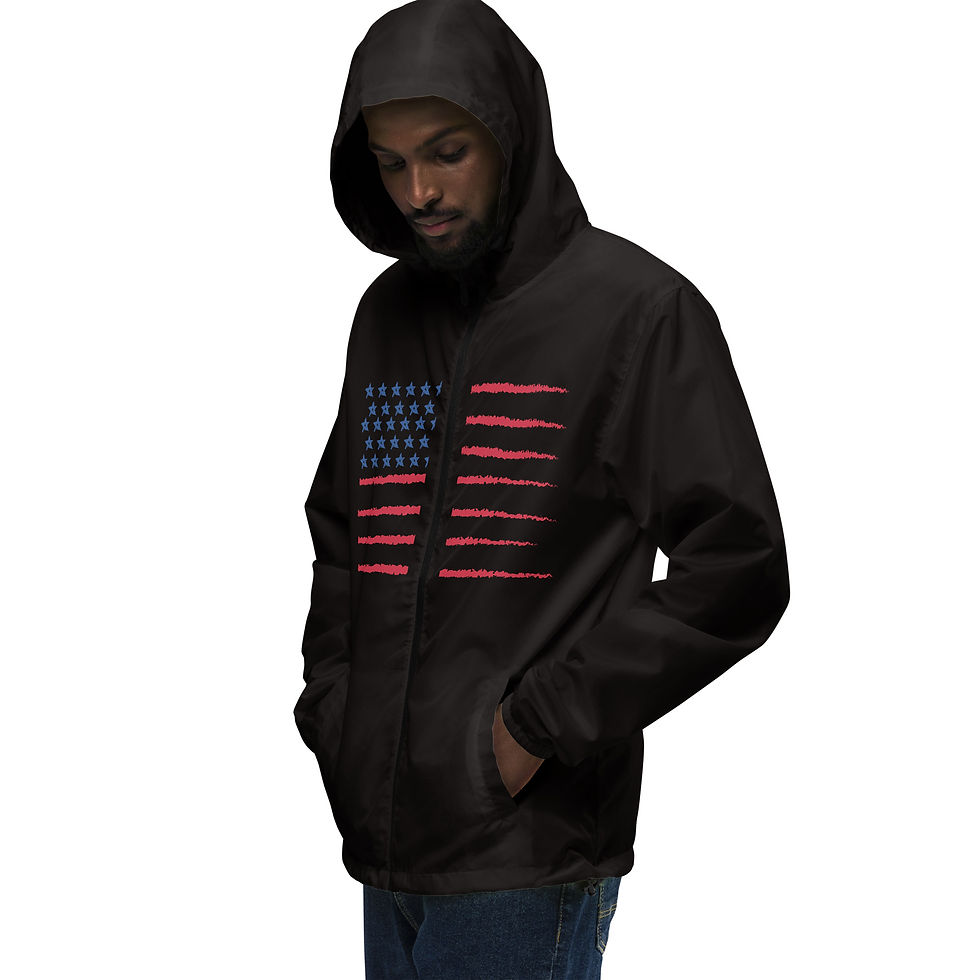 Thumbnail: Unisex lightweight zip up windbreaker