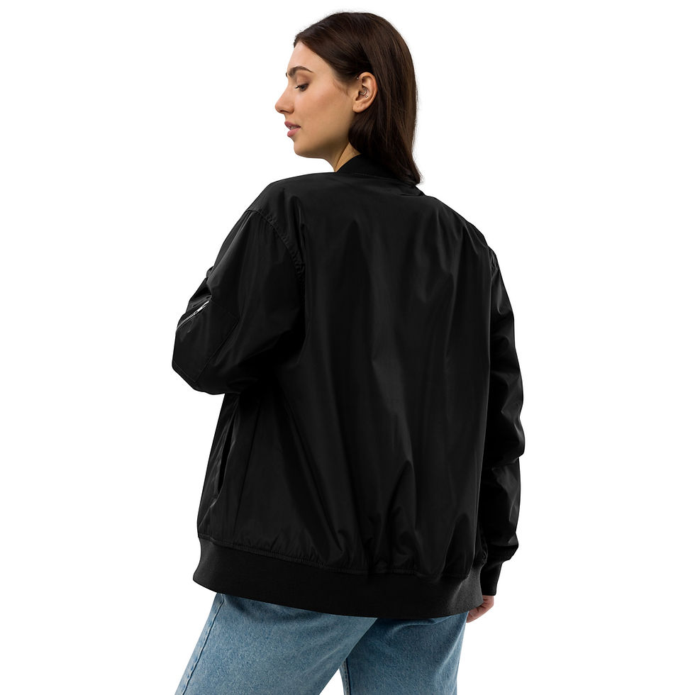 Thumbnail: Premium recycled bomber jacket
