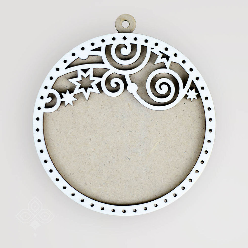Miniatură: Ramă Decorativă Crăciun Magic