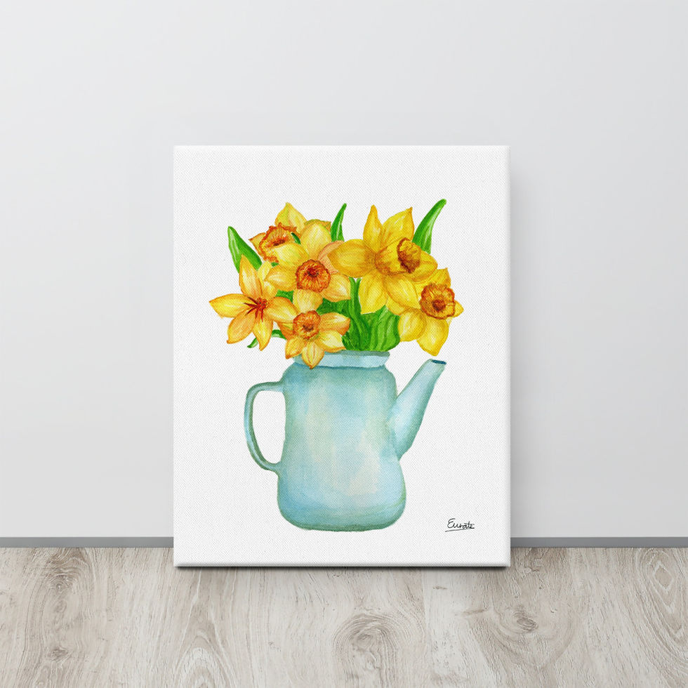 Thumbnail: Dafodil Canvas