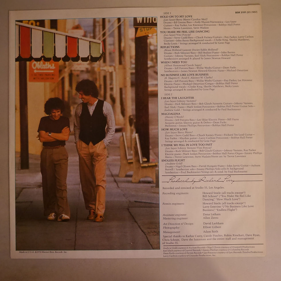サムネイル： LEO SAYER / ENDLESS FLIGHT