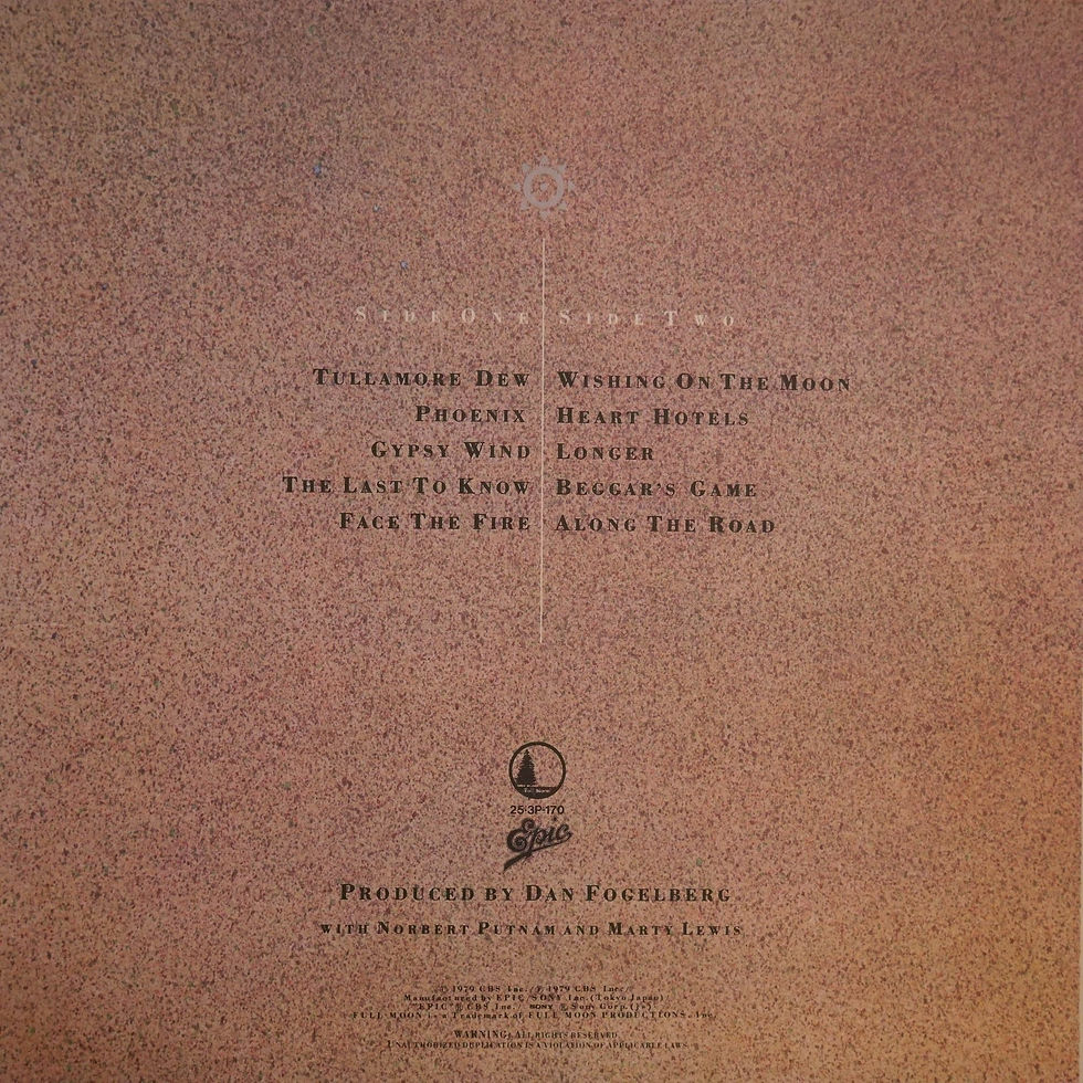 サムネイル： DAN FOGELBERG / PHOENIX　　N/MINT