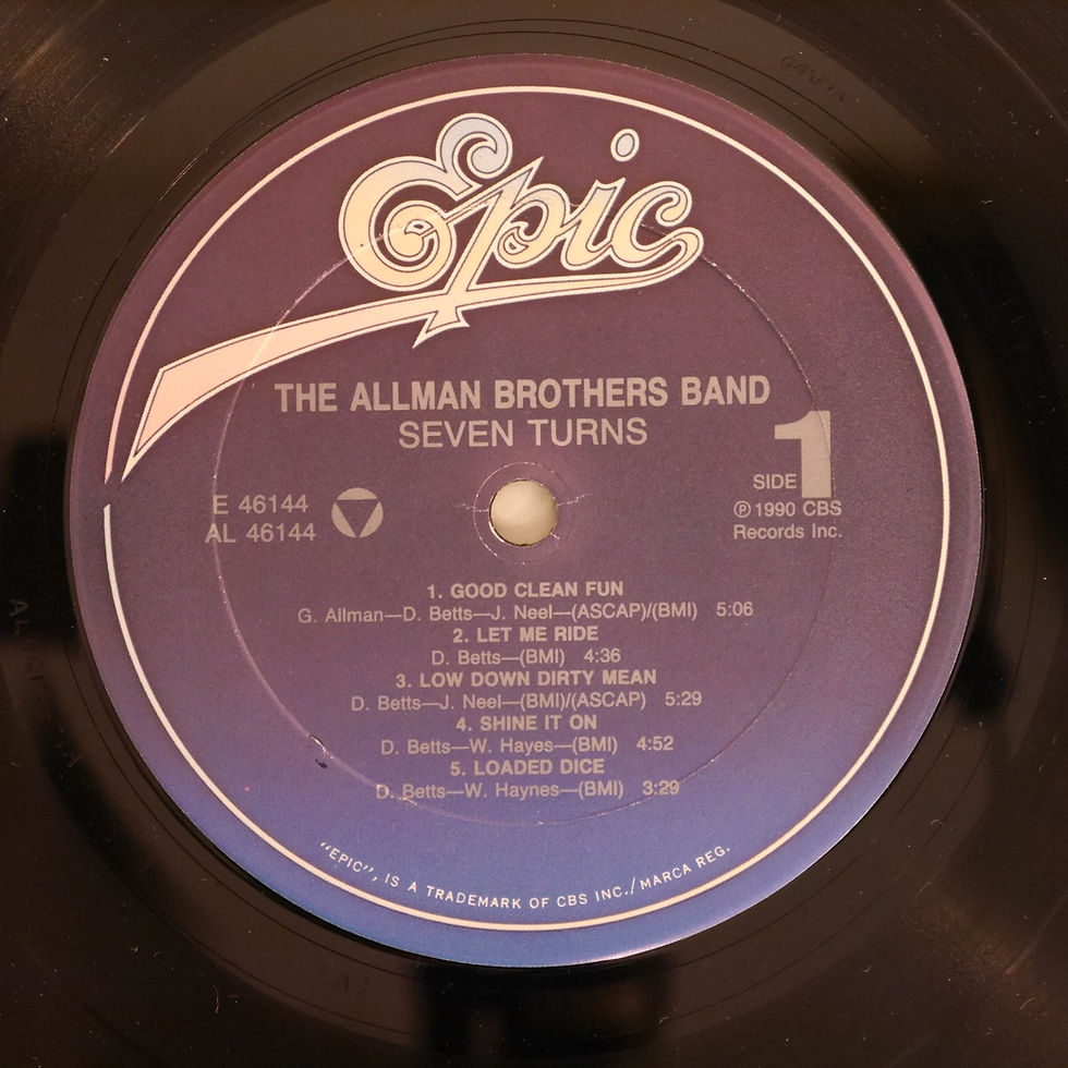 サムネイル： THE ALLMAN BROTHERS BAND / Seven Turns