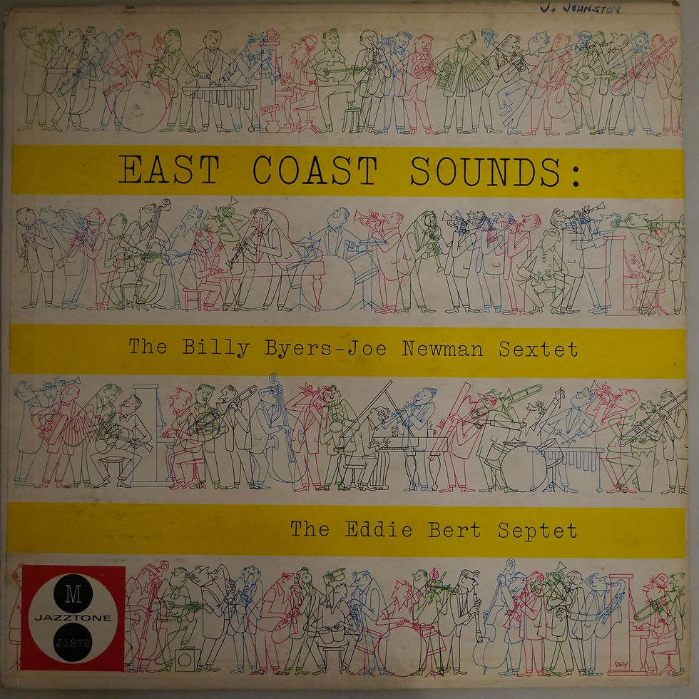 サムネイル： Billy Byers-Joe Newman / The Eddie Bert Sextet – East Coast Sounds