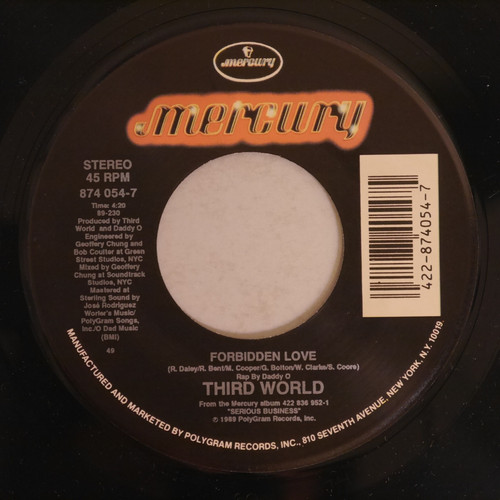 Third World / Forbidden love | anchorrecord