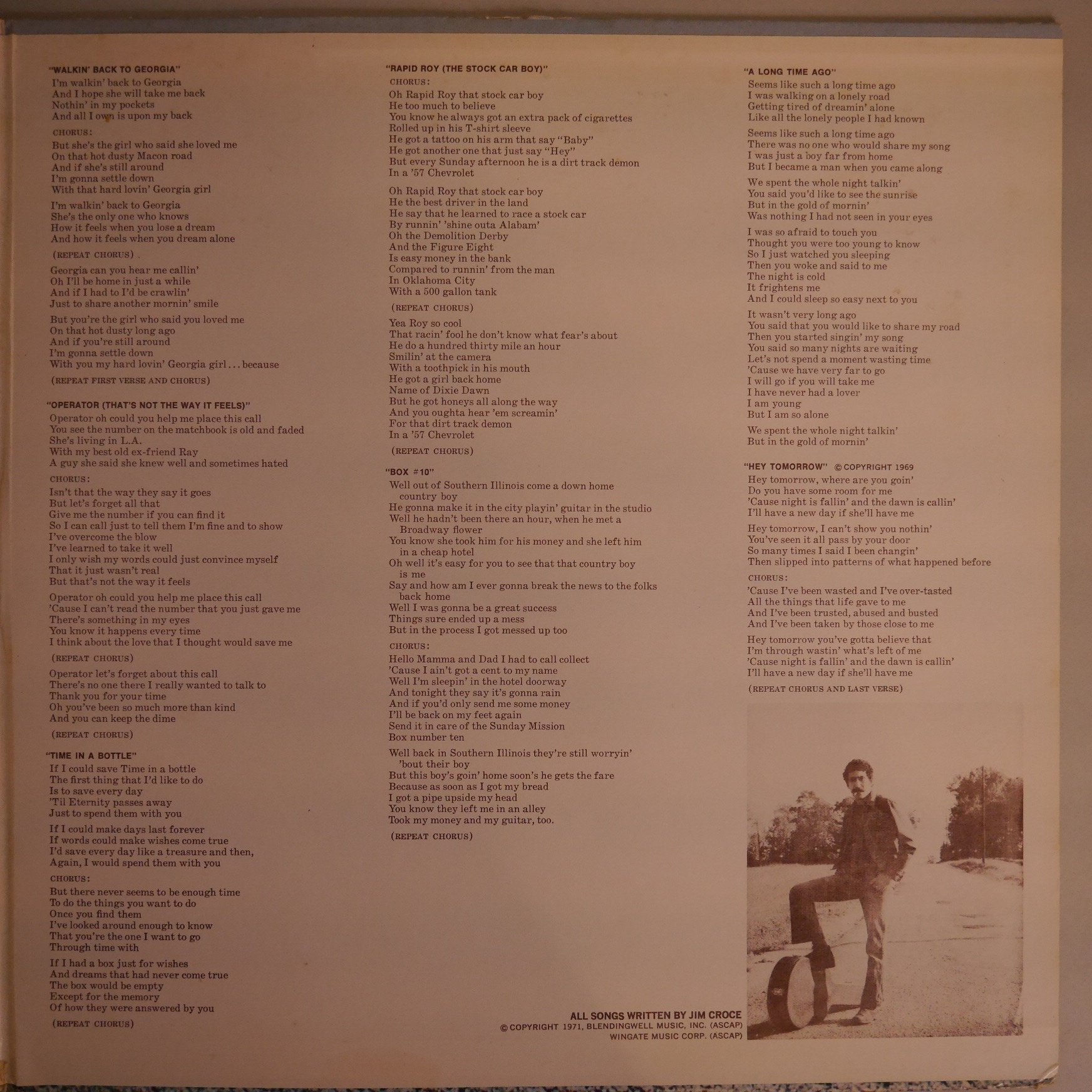 Jim Croce You Don T Mess Around With Jim Anchorrecord Jim Croce You Don T Mess Around With Jim Anchorrecord