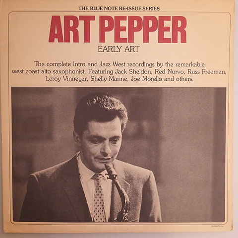 Art Pepper レコード ART PEPPER / EARLY ART | anchorrecord