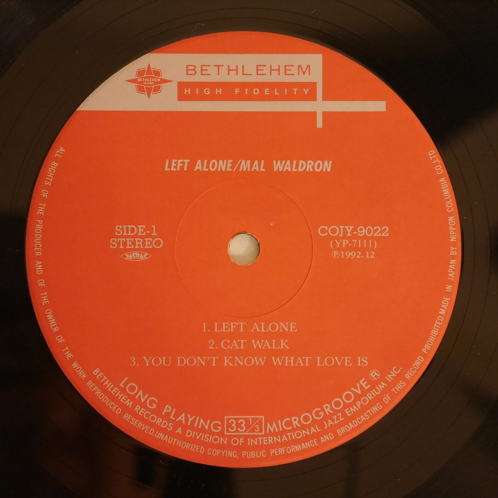 MAL WALDRON / Left Alone