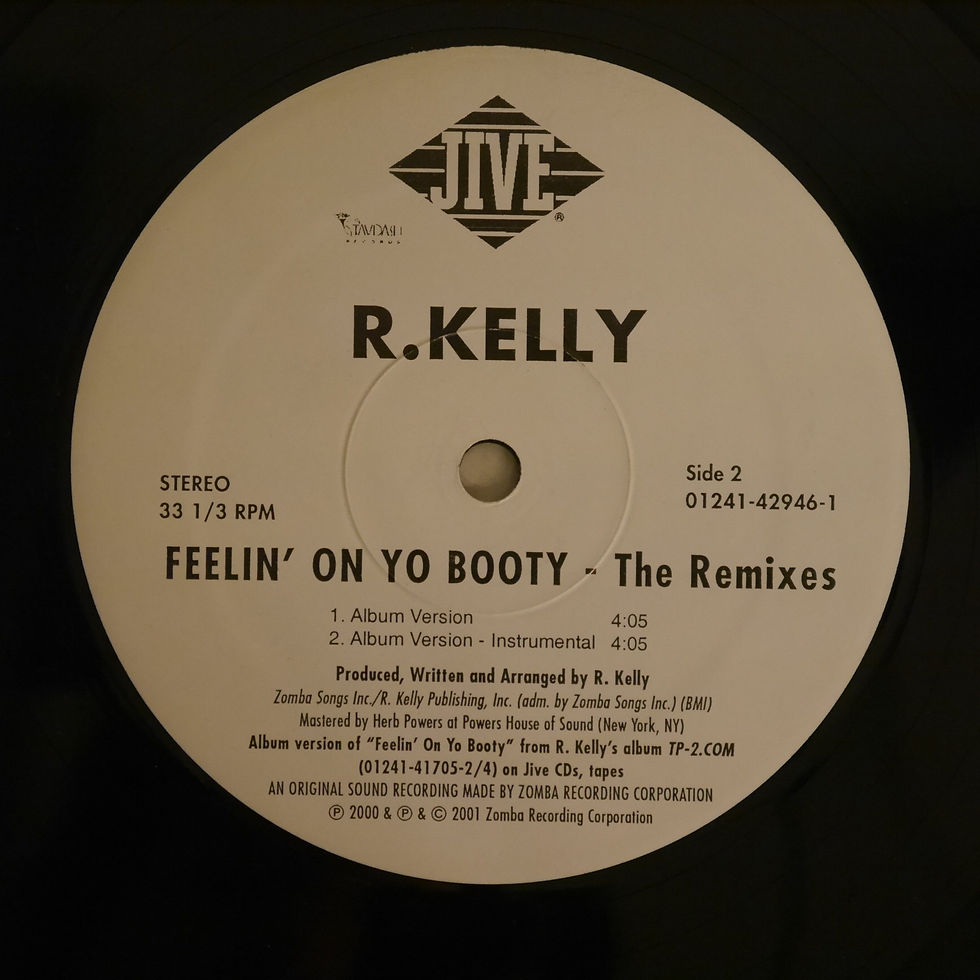 サムネイル： R. KELLY / FEELIN' ON YO BOOTY