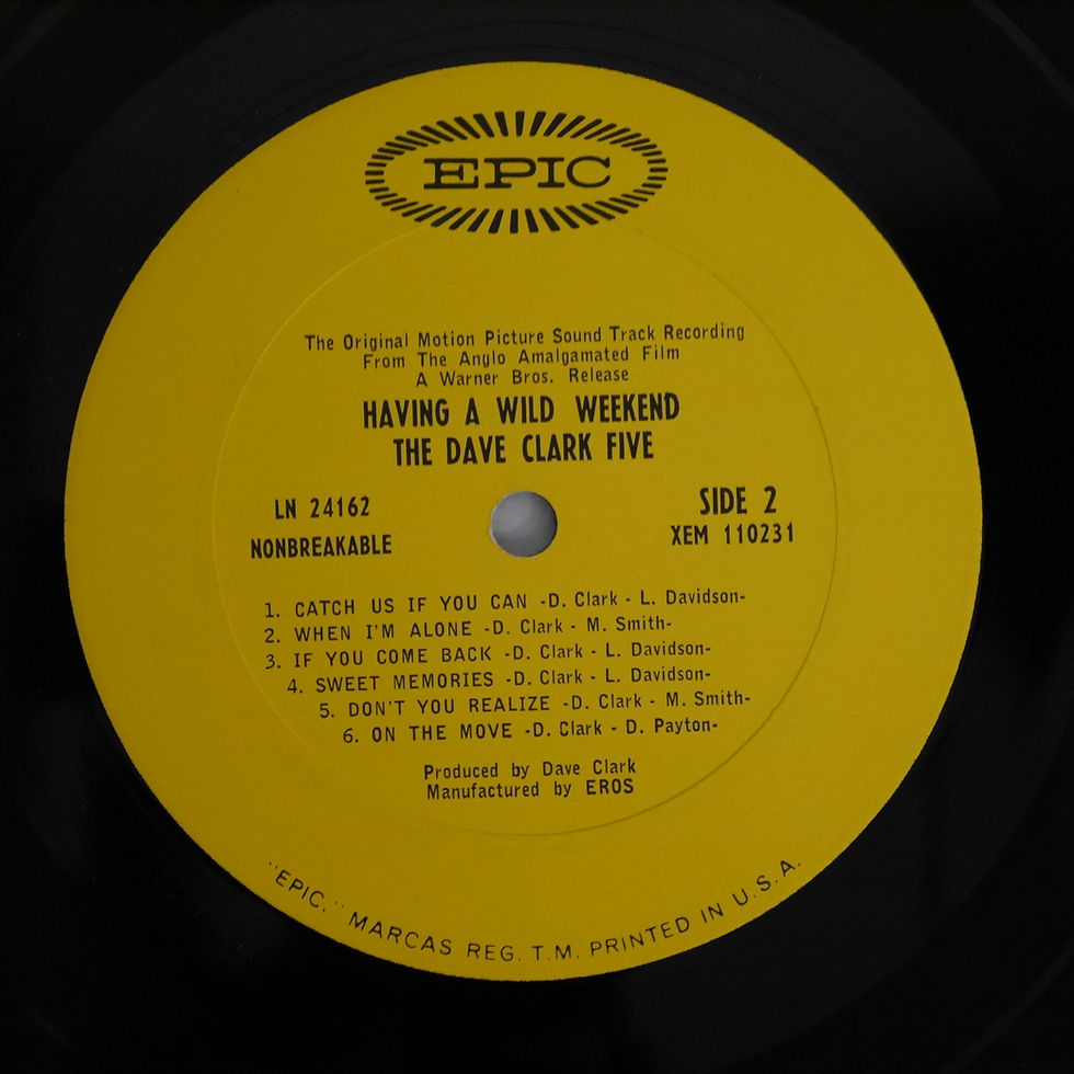 サムネイル： The Dave Clark Five / Having A Wild Weekend