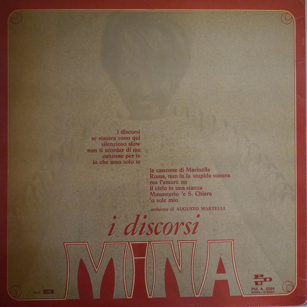 サムネイル： Mina / I Discorsi