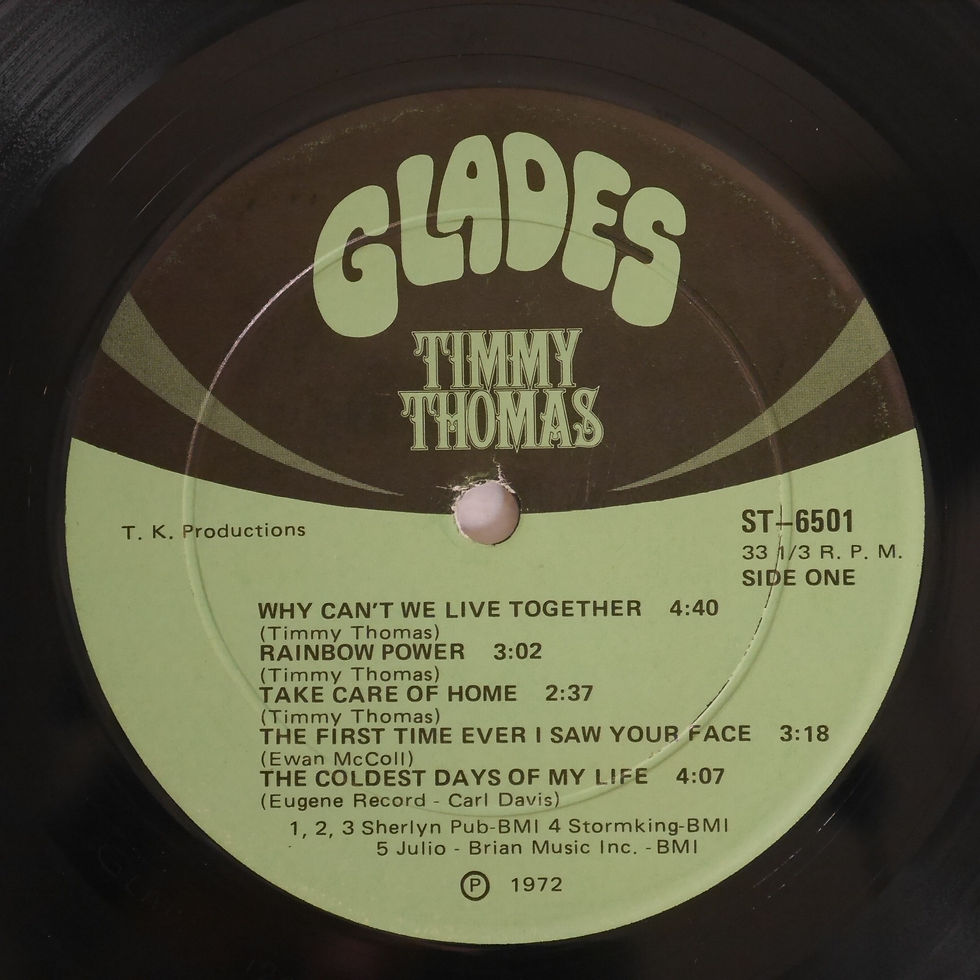 サムネイル： Timmy Thomas / Why Can't We Live Together