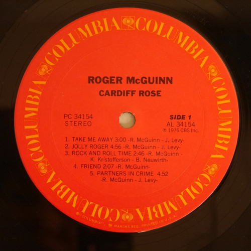 CD Roger McGuinn Cardiff Rose SICP1546PROMO Sony Records Intl 紙ジャケ プロモ /00110 CD Roger McGuinn Cardiff Rose SICP1546PROMO Sony Records