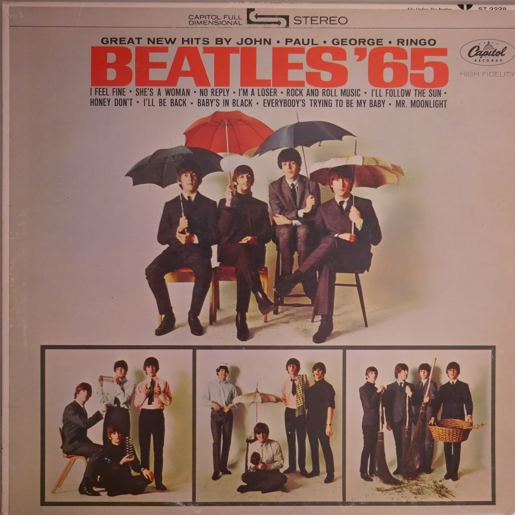 THE BEATLES / Beatles '65 (USアップルラベル)
