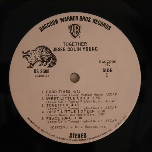 JESSE COLIN YOUNG / Together | anchorrecord