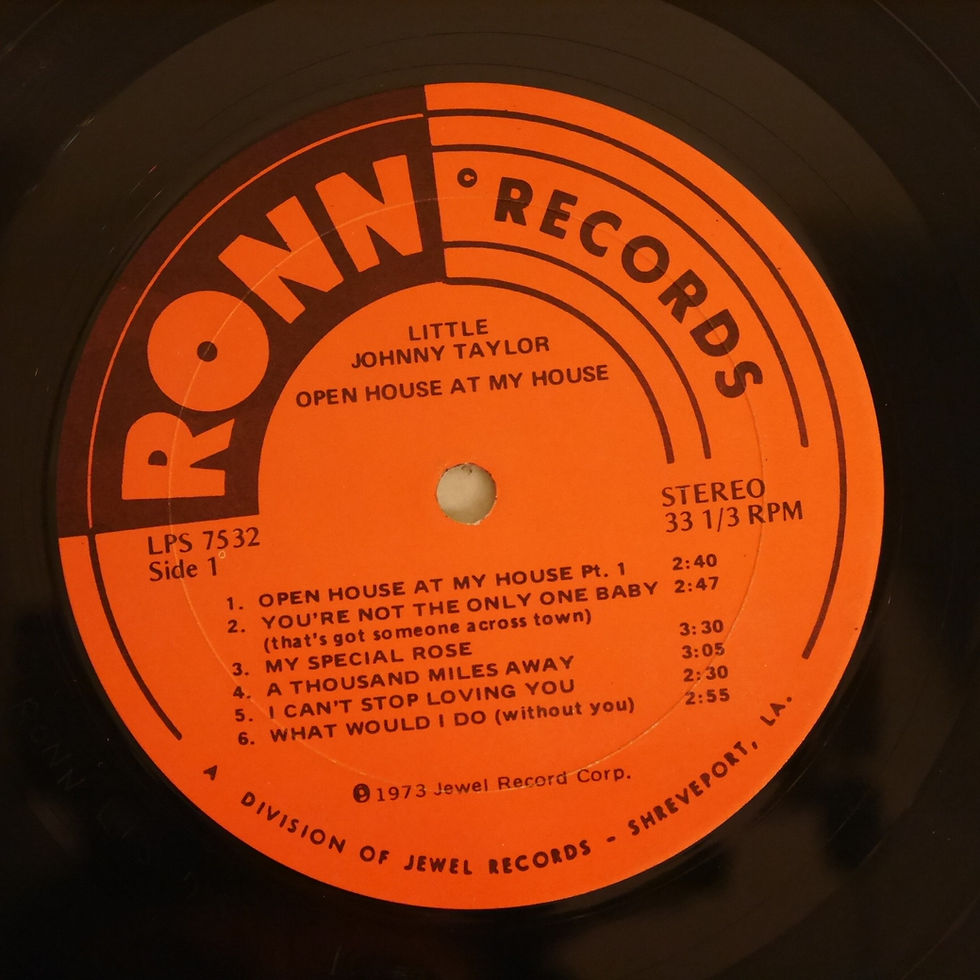 サムネイル： Little Johnny Taylor / Open House At My House