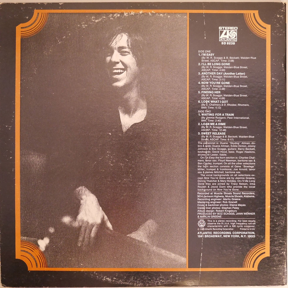 サムネイル： BOZ SCAGGS / ボズのセカンドアルバム
