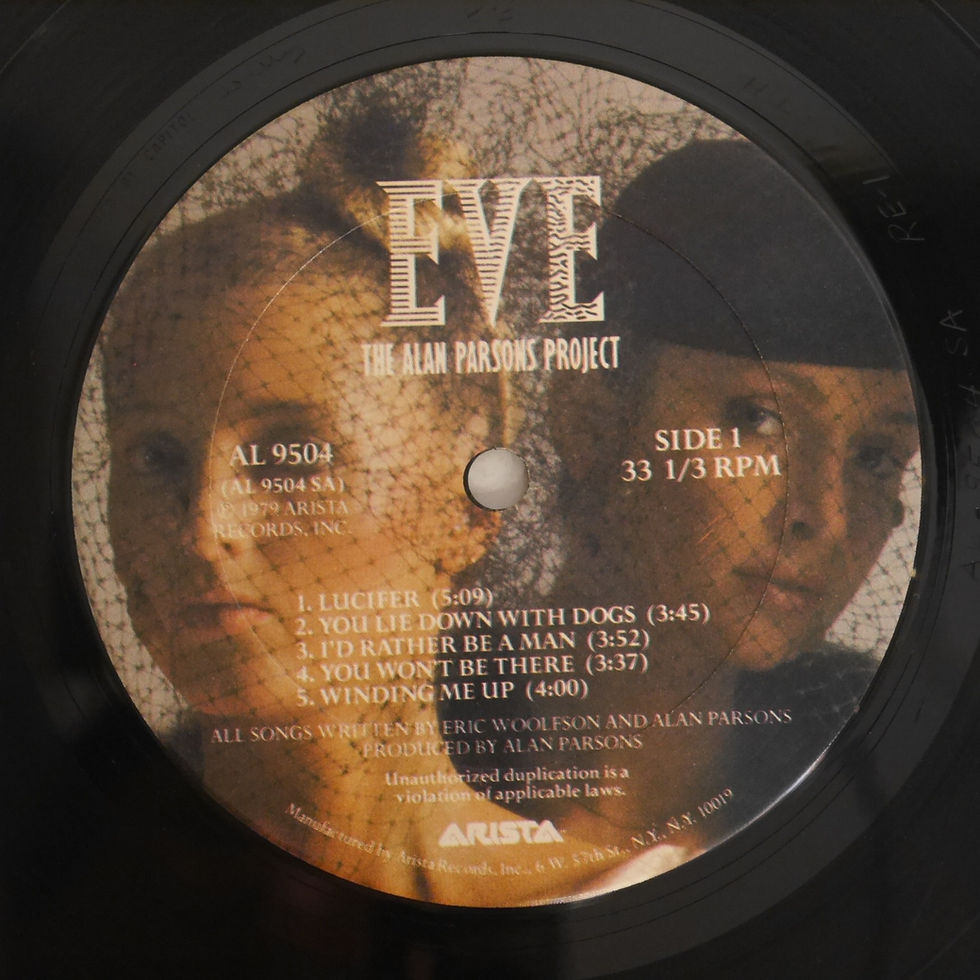 サムネイル： The Alan Parsons Project / Eve