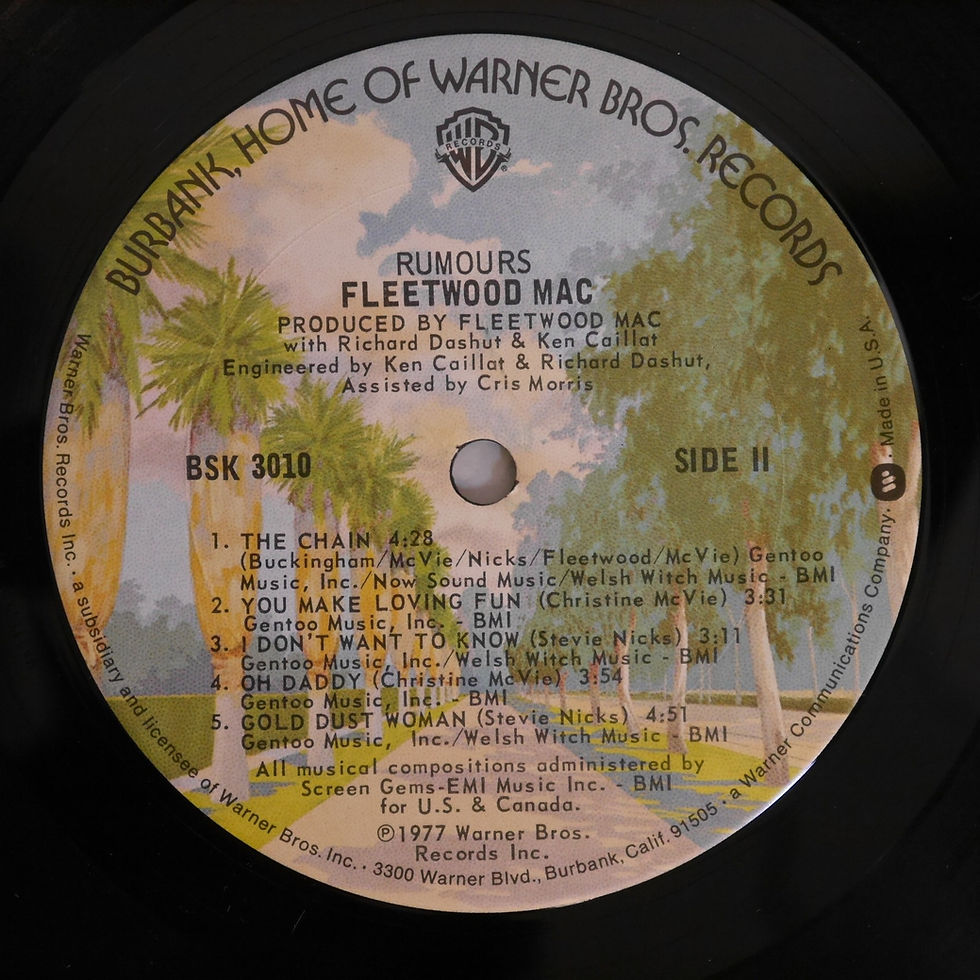 サムネイル： FLEETWOOD MAC / Rumours（初期プレスLP + 7'）