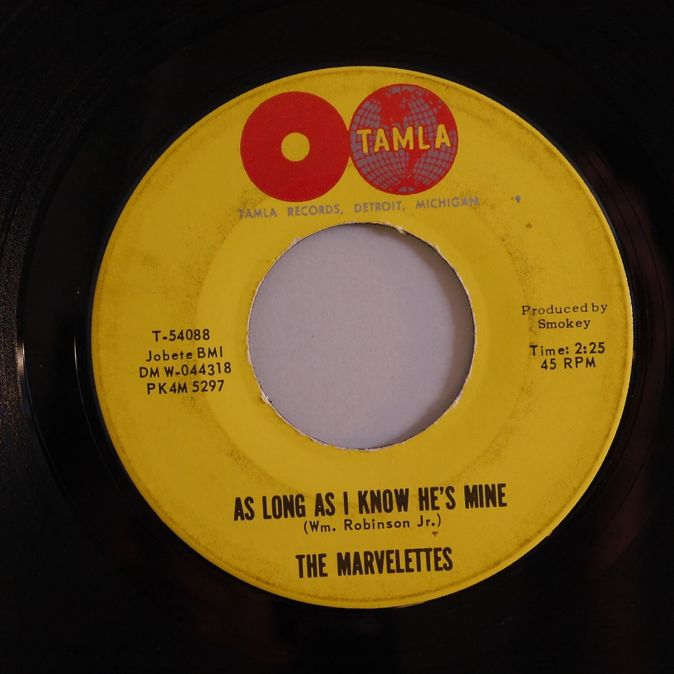 サムネイル： THE MARVELETTES / AS LONG AS I KNOW HE'S MINE / LITTLE GIRL BLUE