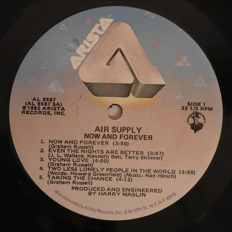 サムネイル： AIR SUPPLY / Now And Forever