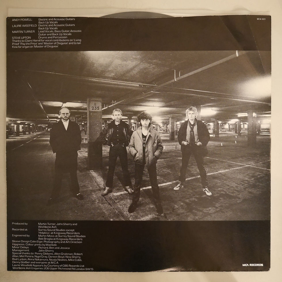 サムネイル： Wishbone Ash / Just Testing