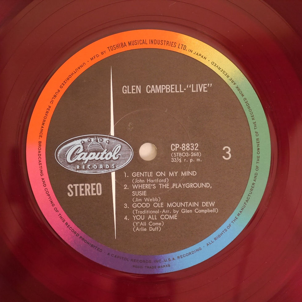 サムネイル： グレン・キャンベル / Glen Campbell “Live” （赤盤）