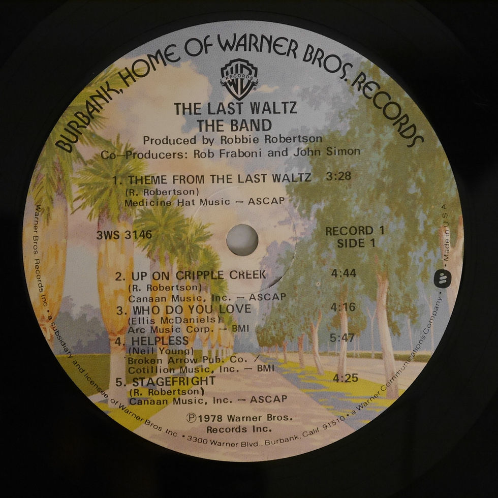 サムネイル： THE BAND / The Last Waltz