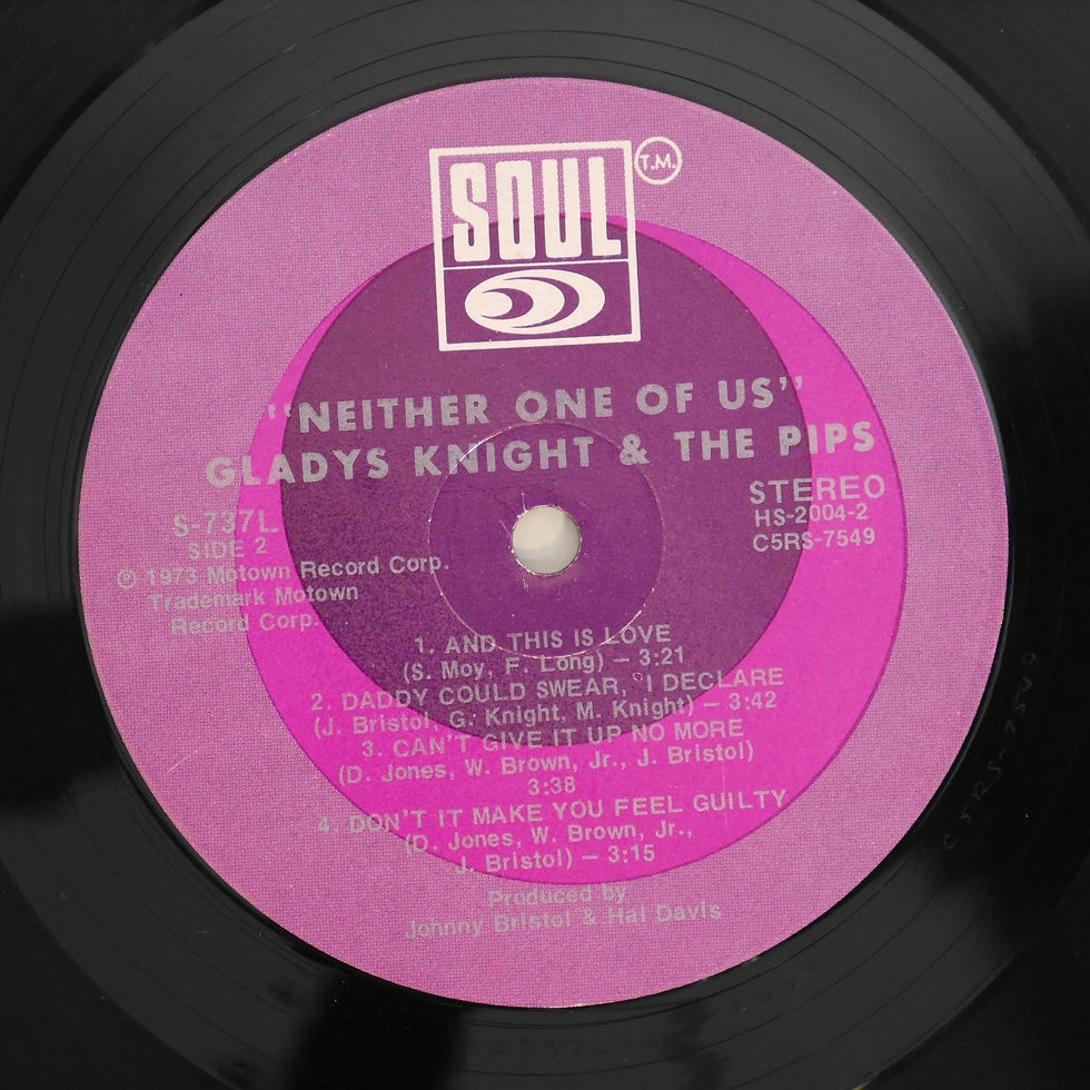 サムネイル： GLADYS KNIGHT & THE PIPS / Neither One Of Us