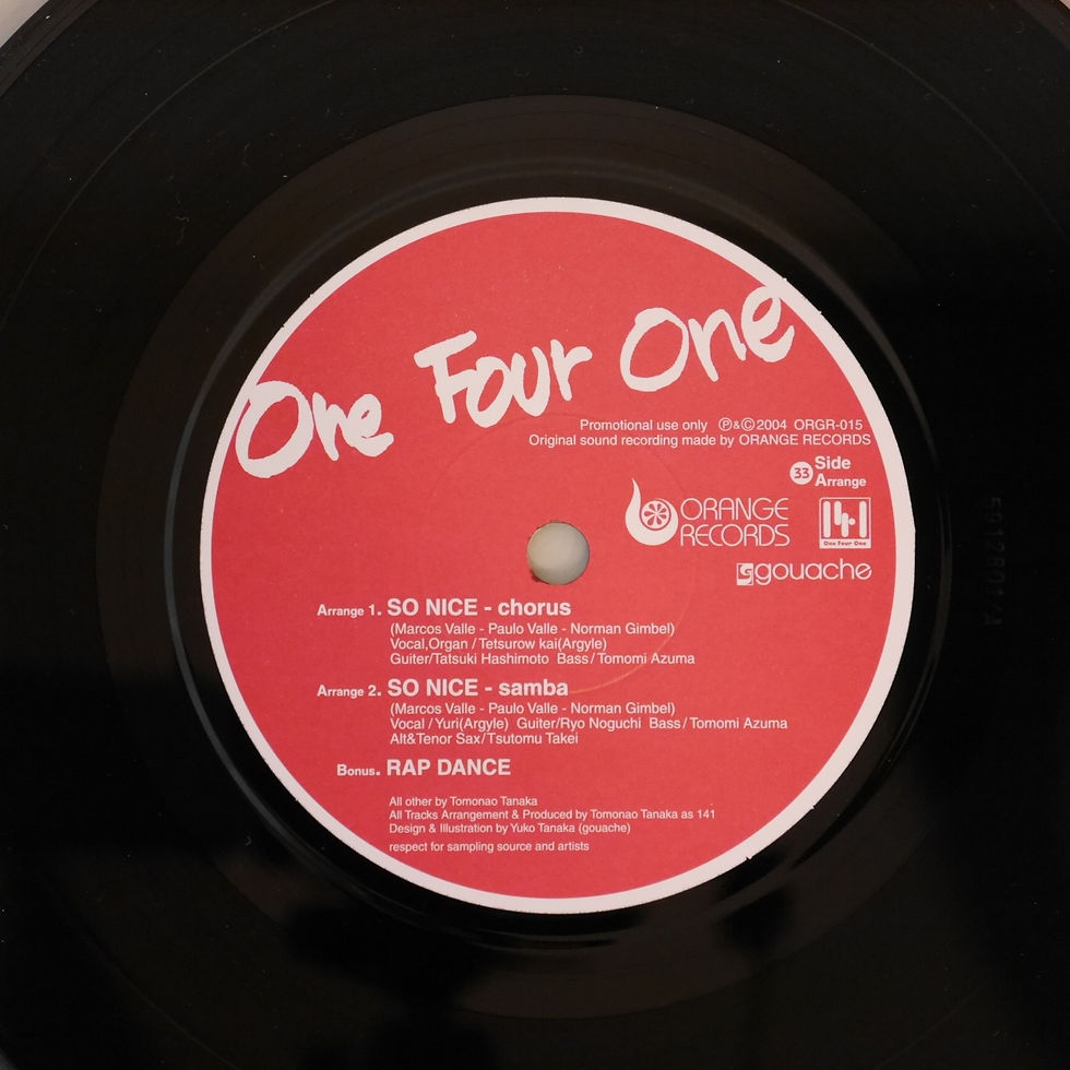 サムネイル： ONE FOUR ONE / SO NICE