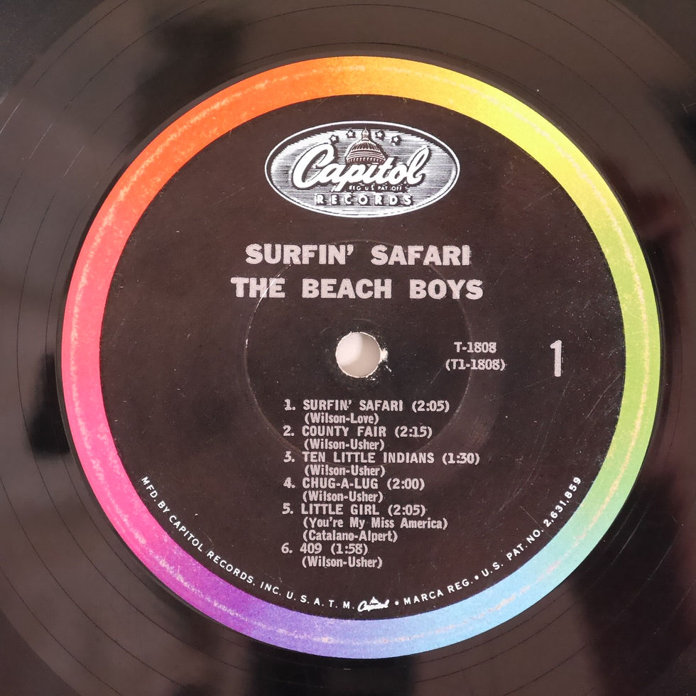 サムネイル： THE BEACH BOYS / SURFIN' SAFARI
