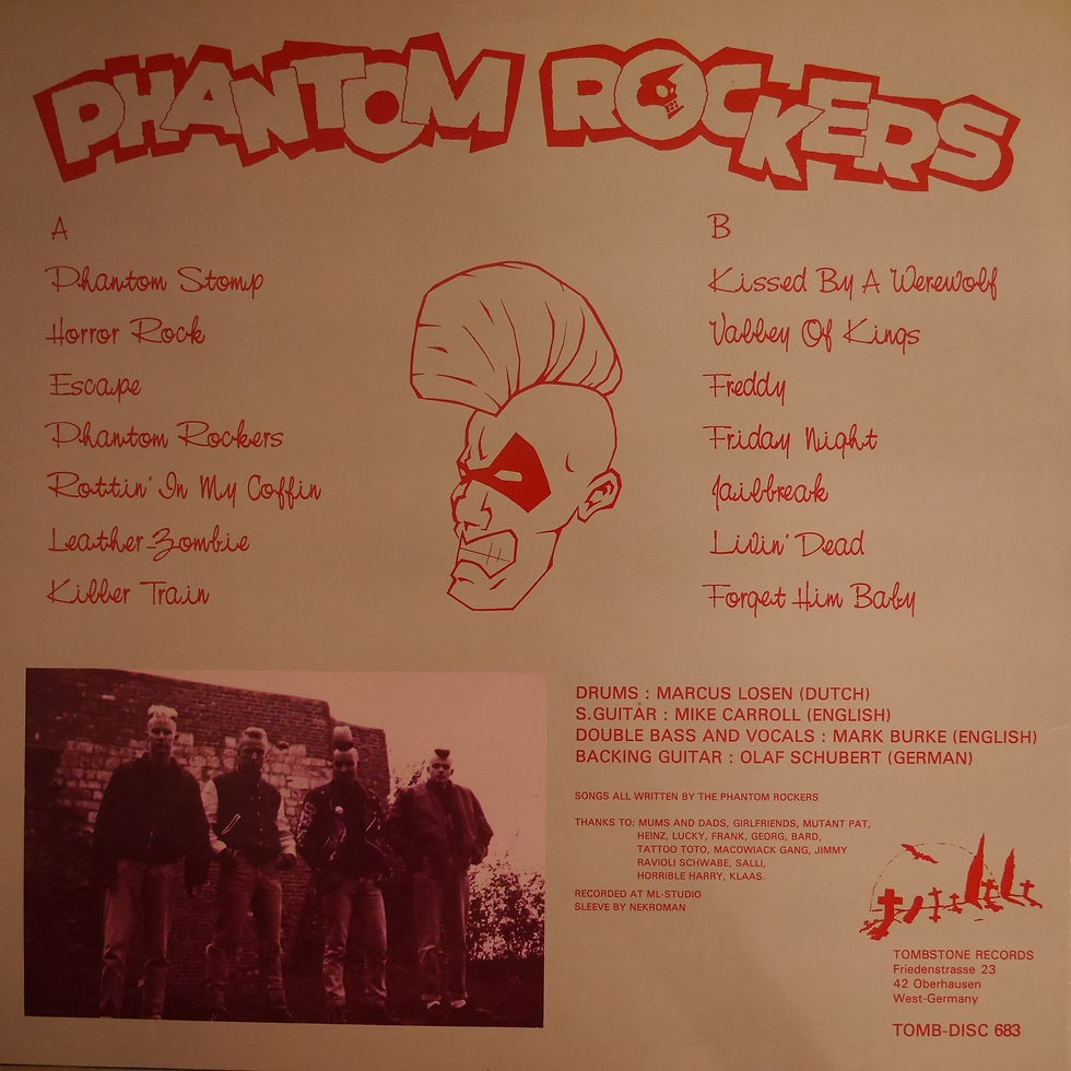 サムネイル： Phantom Rockers / Kissed By A Werewolf