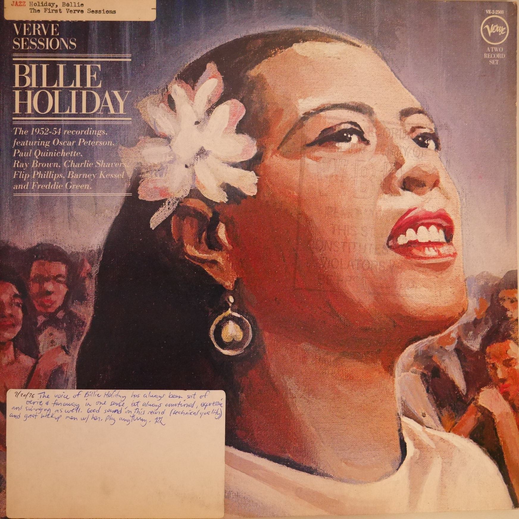 BILLIE HOLIDAY / THE FIRST VERVE SESSIONS