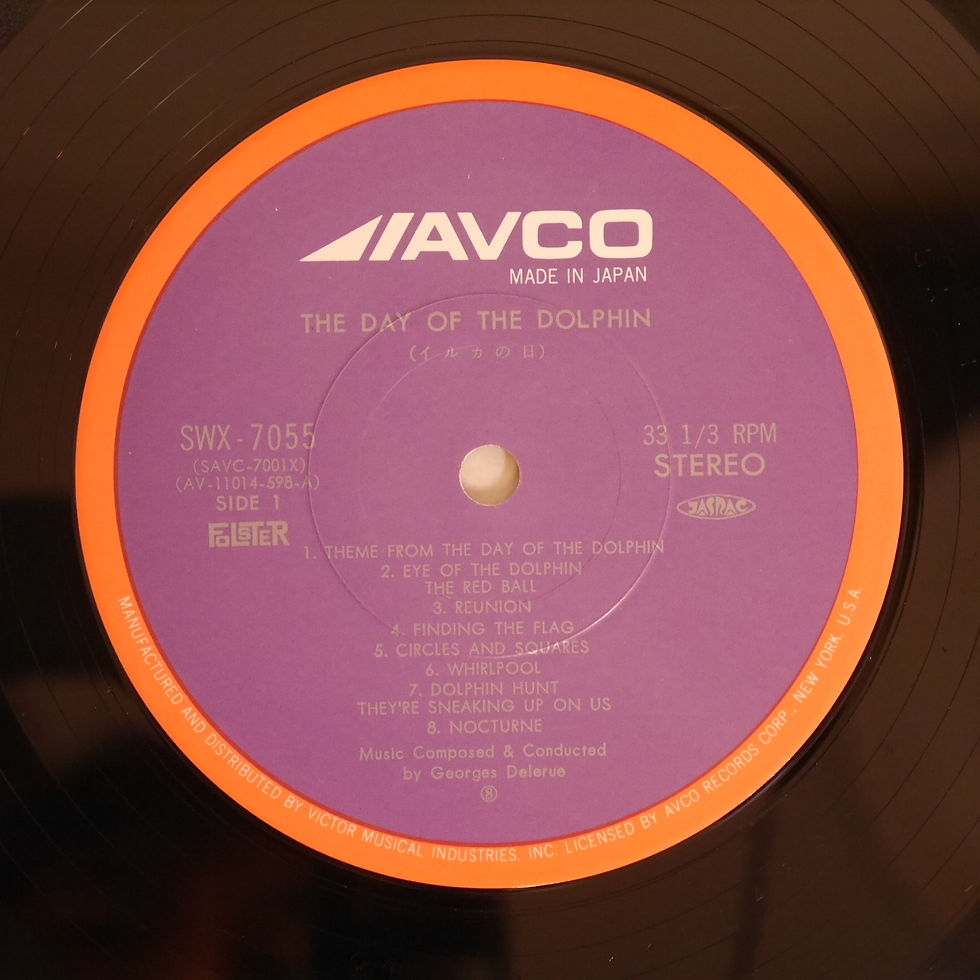 O.S.T / Georges Delerue ：イルカの日