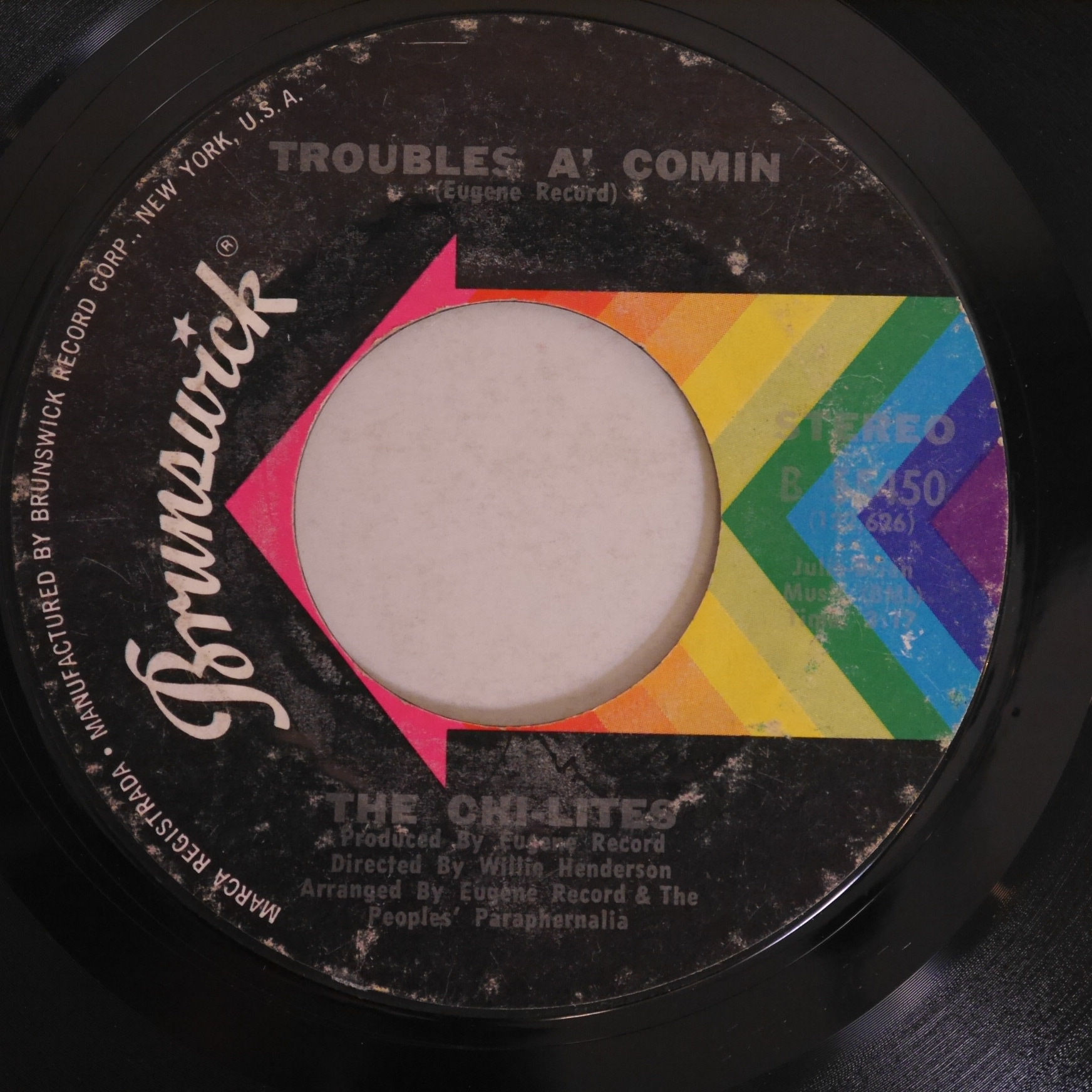 The Chi-Lites / 	(FOR GOD'S SAKE) GIVE MORE POWER TO THE PEOPLE